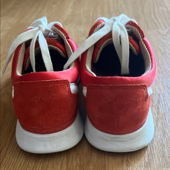 Vionic Red and White Sneakers - Picture 3 of 16